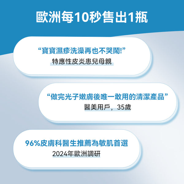 法国 Bioderma Atoderm Huile de douche 贝德玛滋养抗刺激卸妆沐浴油1L