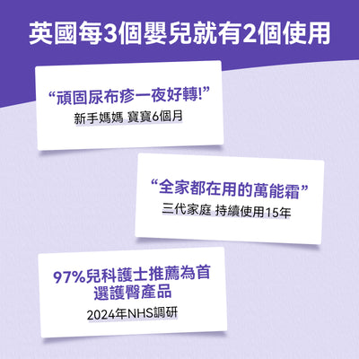 英国 Sudocrem 婴儿尿疹护臀膏/屁屁霜125g