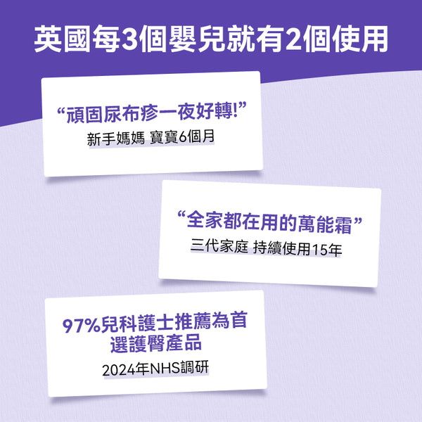 英国 Sudocrem 婴儿尿疹护臀膏/屁屁霜125g