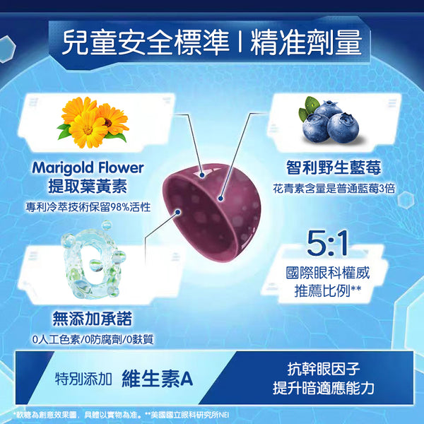 澳洲 Natures Way 佳思敏葉黃素護眼軟糖50粒