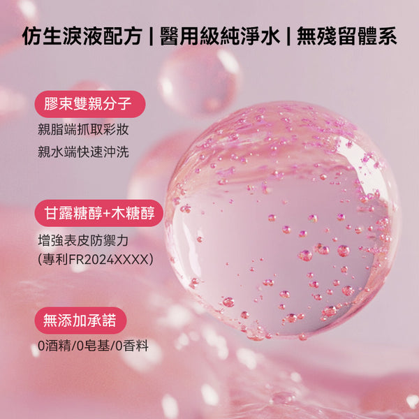 法国 Bioderma Sensibio H2O 深層卸妝潔膚水 (500毫升)