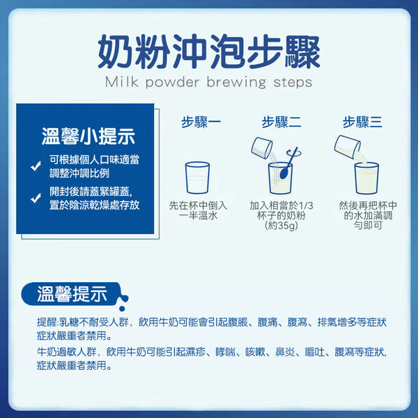 澳洲 Maxigenes 美可卓藍胖子奶粉1kg（全脂）