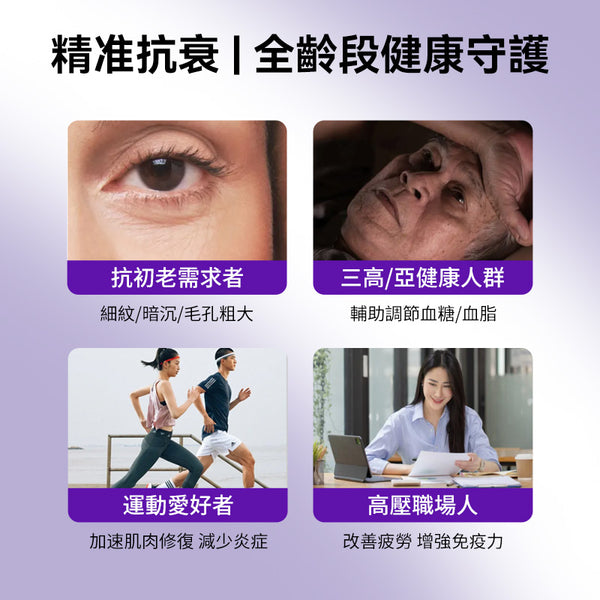 美國 JEUNESSE RESERVE 婕斯沛泉菁華白藜蘆醇30包