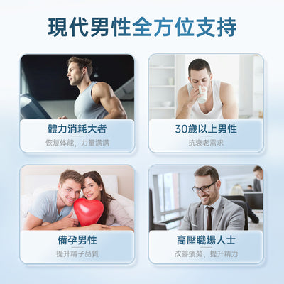 澳洲 Swisse Men's Vitality Maca Oyster Kangaroo 男士活力雄风片120粒